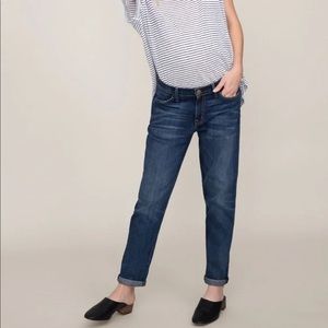 Hatch x Current Elliott - The Boyfriend Maternity Jean size 28